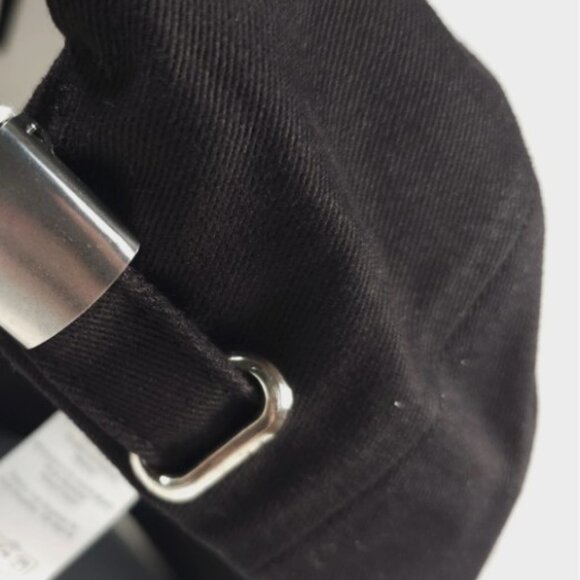 NWOT Anine Bing - Jeremy Letterman Baseball Cap in Black - Picture 6 of 9